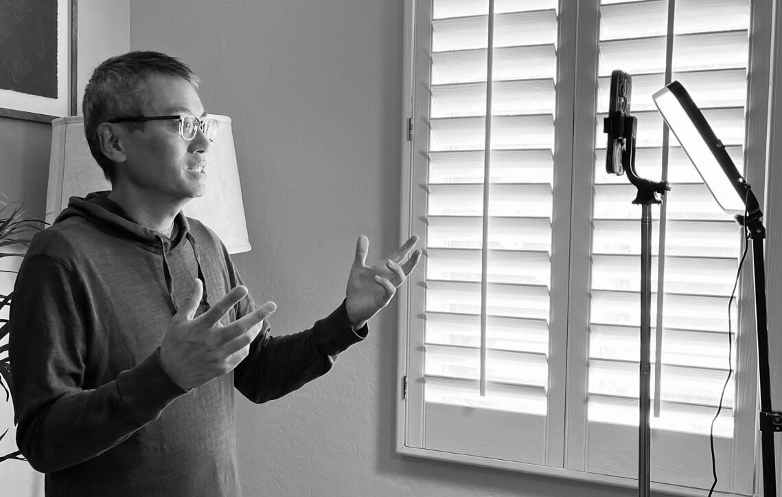 BTS: Dr. Tom filming